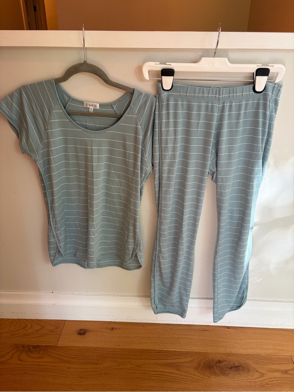 LAKE striped pajama set size XS